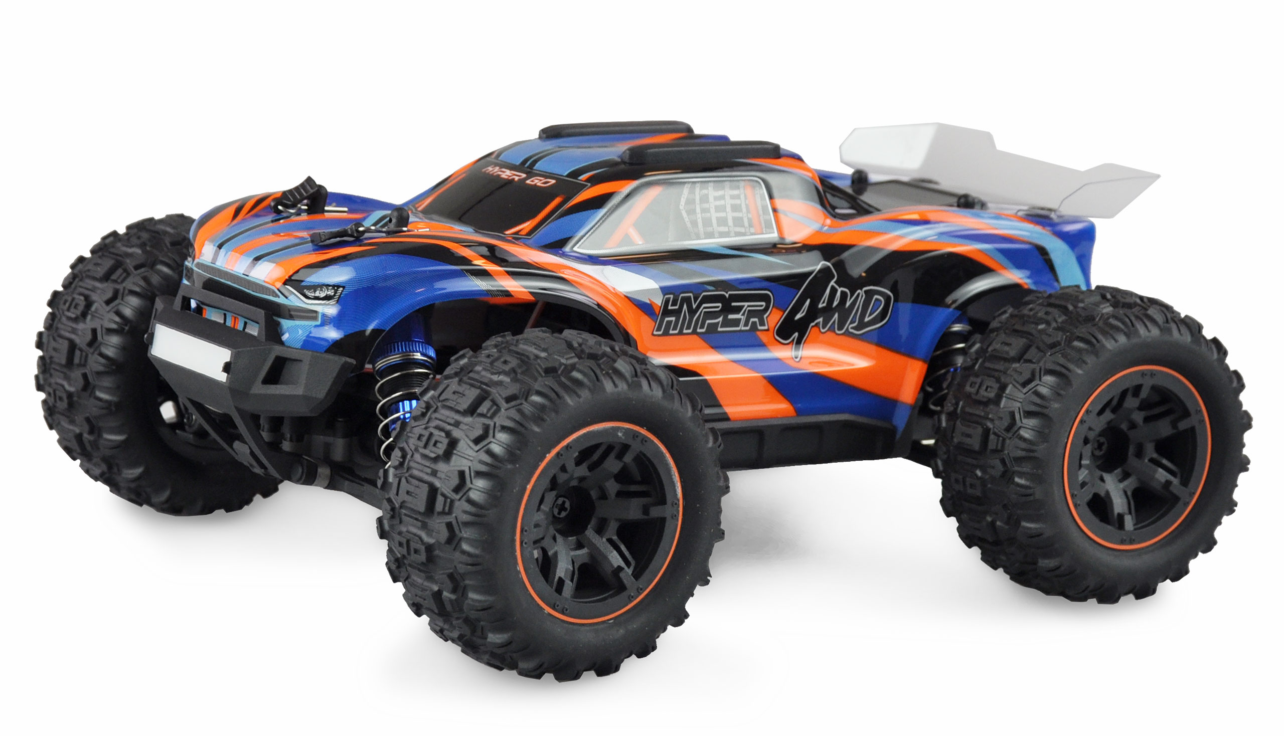 Hyper GO Truggy brushed 4WD 1/16 RTR blue/orange