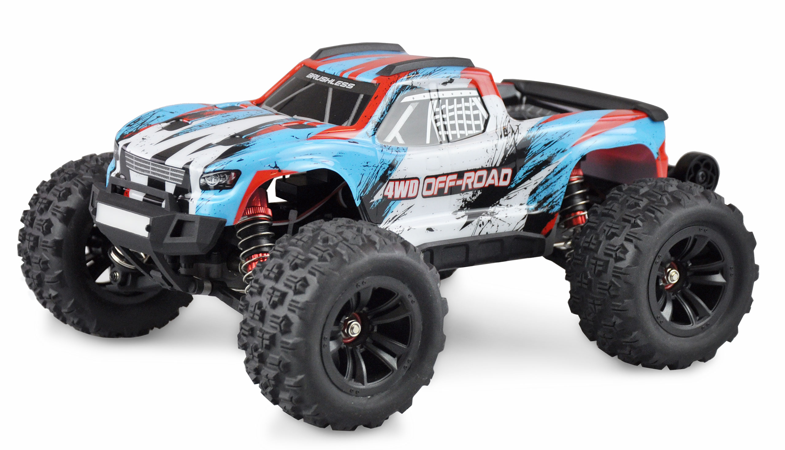 Hyper GO Monstertruck brushless 4WD 1/16 RTR blue/white
