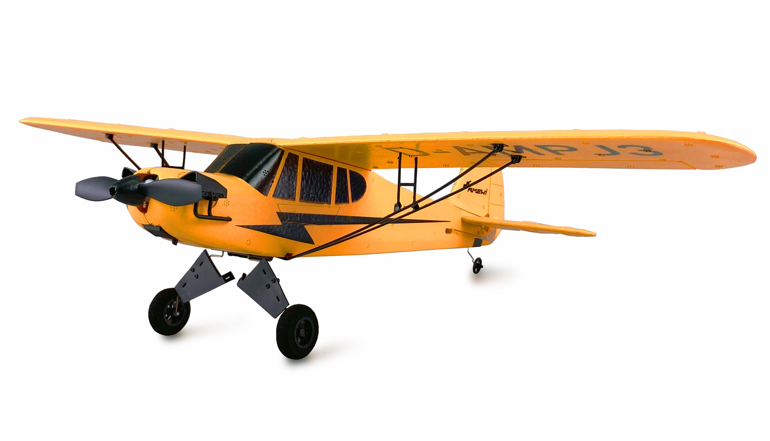 Piper J-3 Cup with Gyro 3-Channel RTF yellow