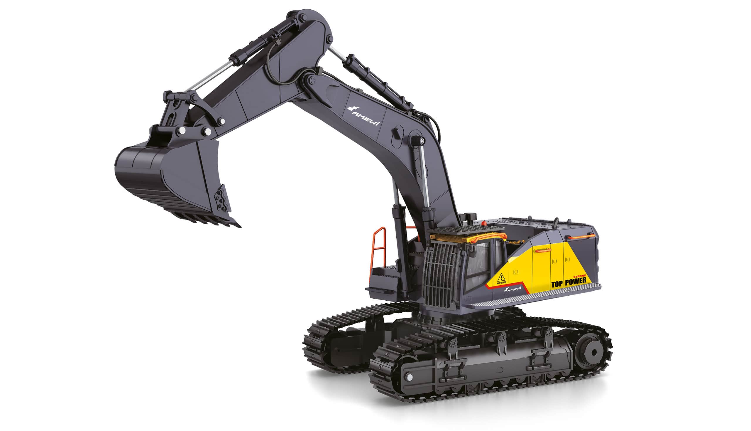 ACV730 Crawler Excavator 1/14 RTR anthracite/yellow